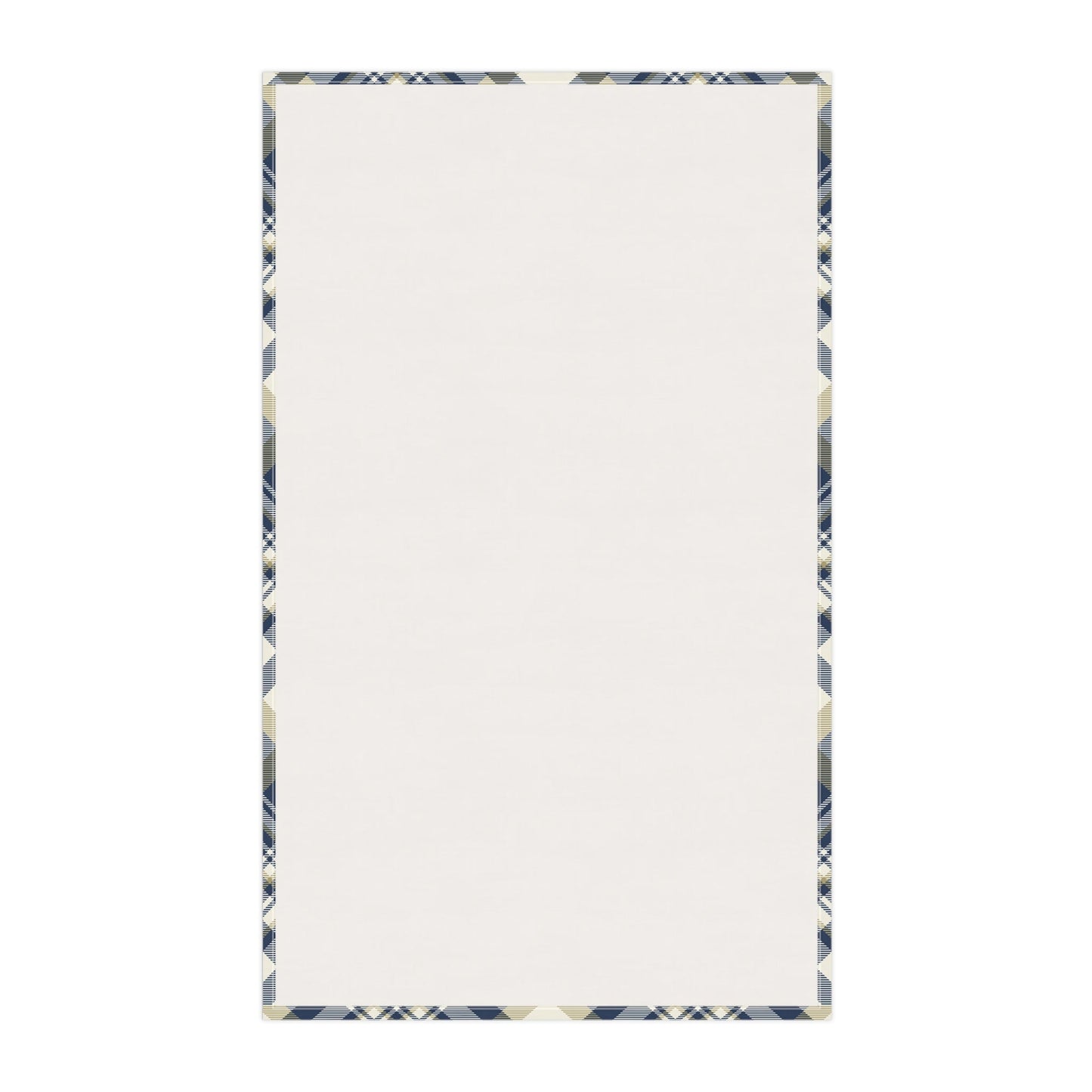 Tea Towel | Blue & Gold | Tartan