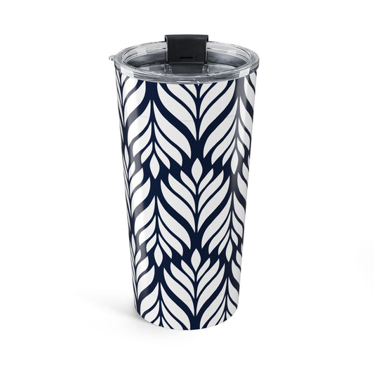 Tumbler | Navy & White | Palm