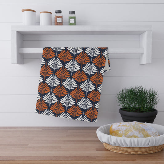 Tea Towels | Orange & Blue | Deco