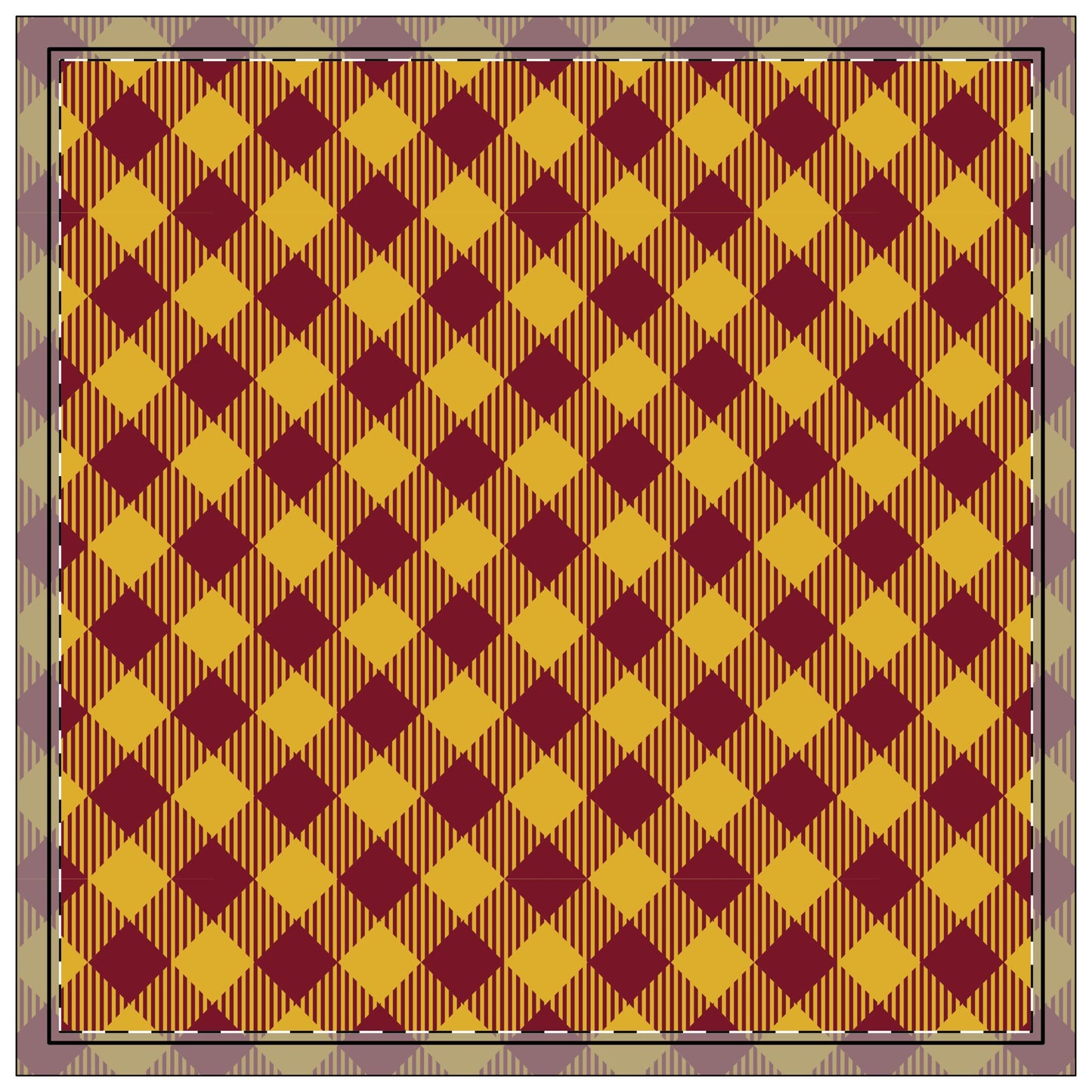 Napkins | Los Angeles, California | Gingham