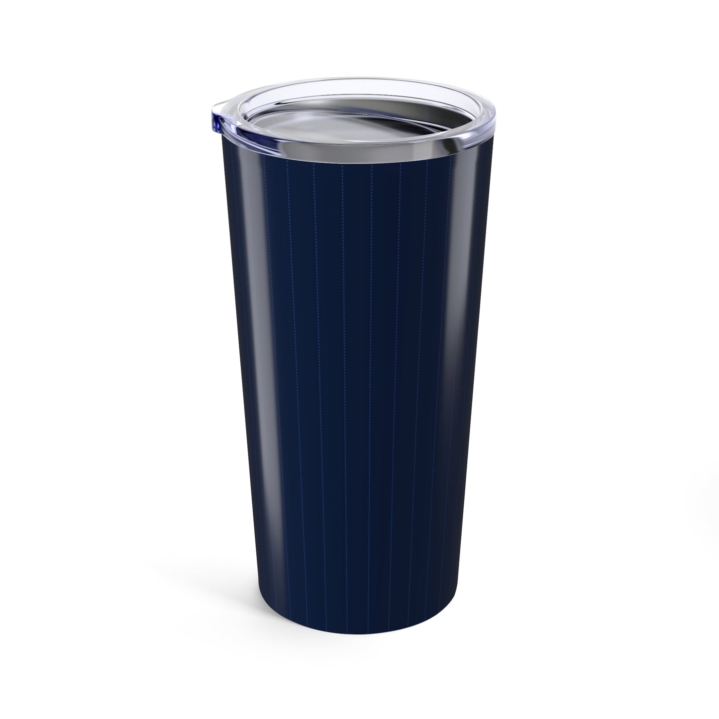 Tumbler | Navy & White | Pinstripe