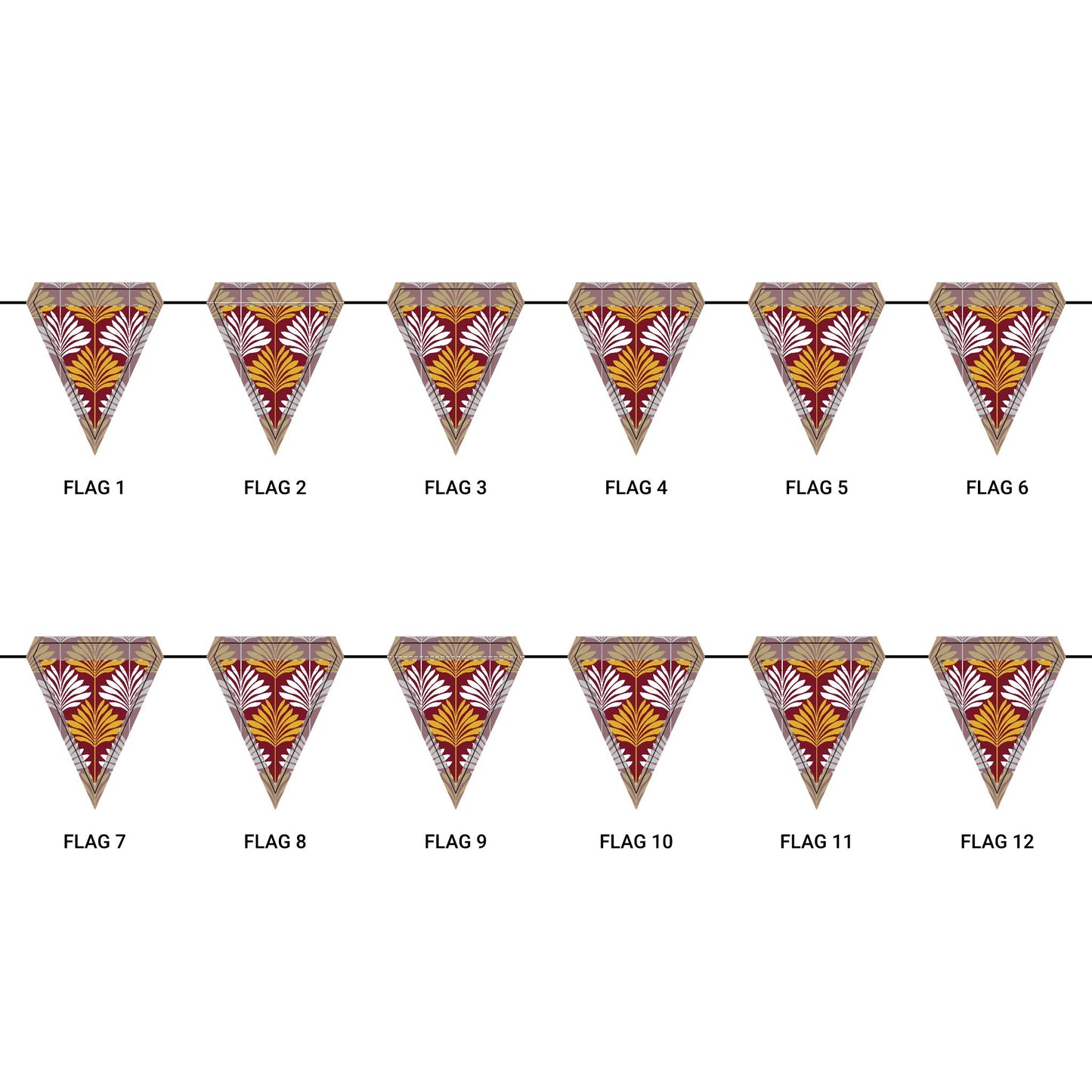 Flag Garland | Los Angeles, California | Deco