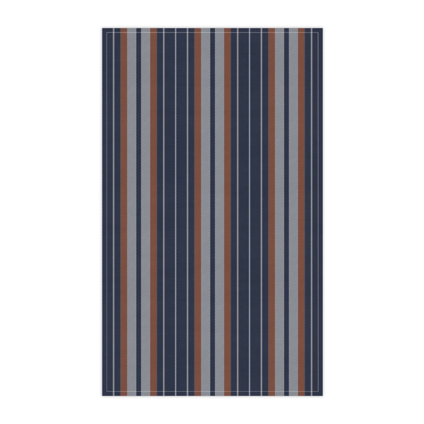 Tea Towels | Orange & Blue | Stripe