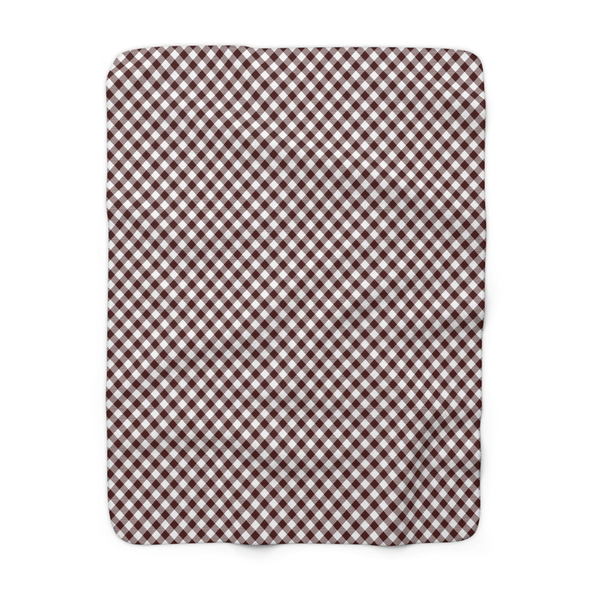Sherpa Blanket | College Station, Texas | Gingham