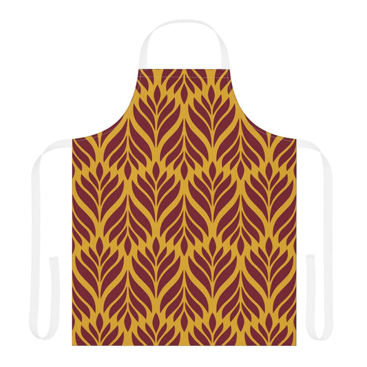 Apron | Red & Yellow | Palm