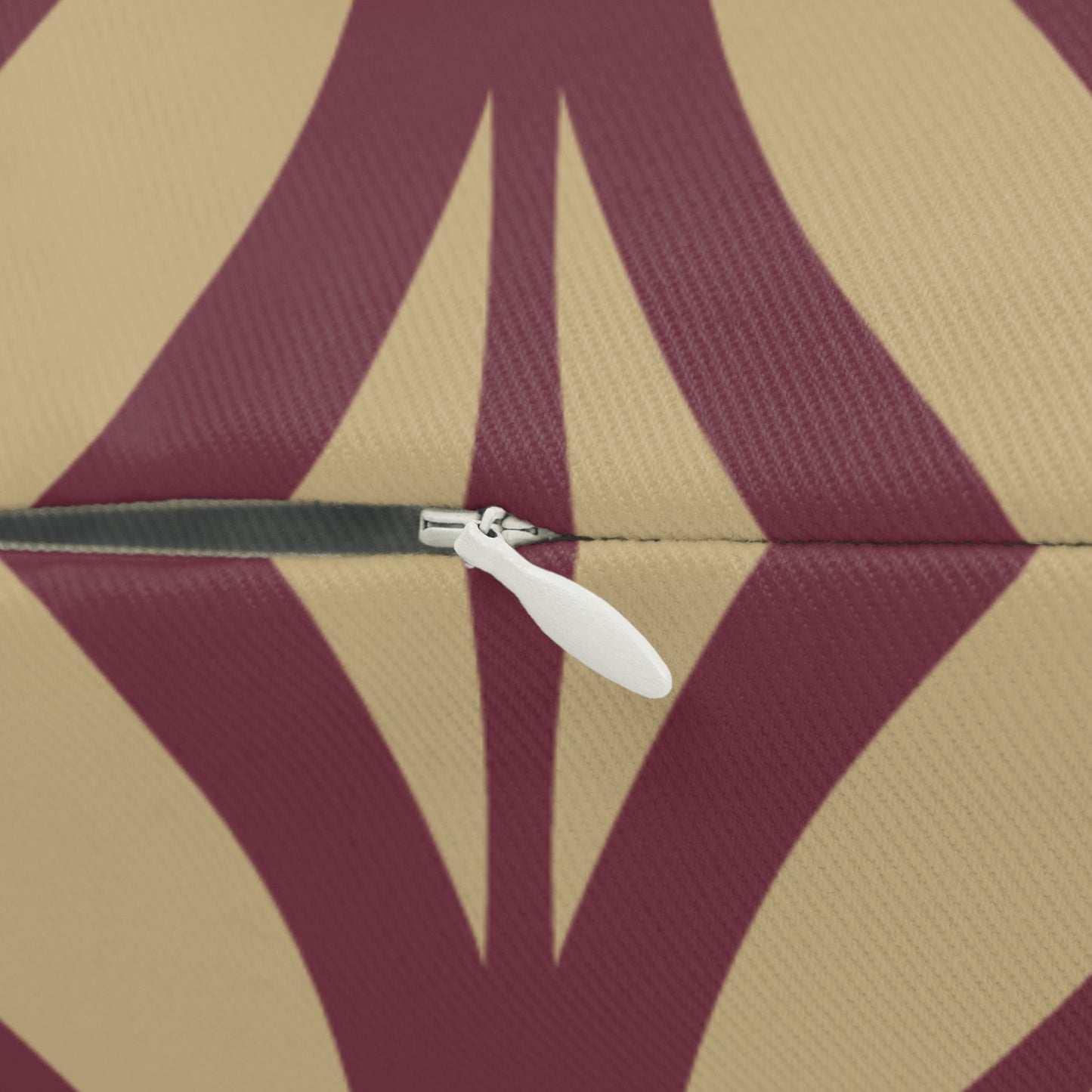 Pillow | Maroon & Gold | Palm
