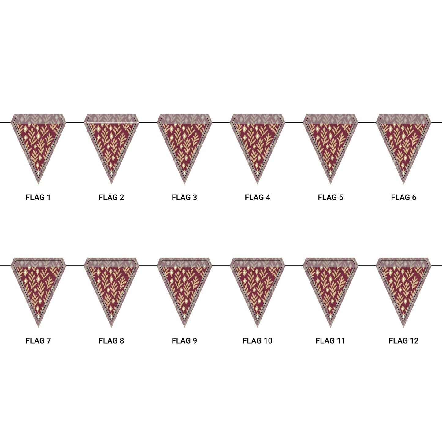 Flag Garland | Tallahassee, Florida | Laurel