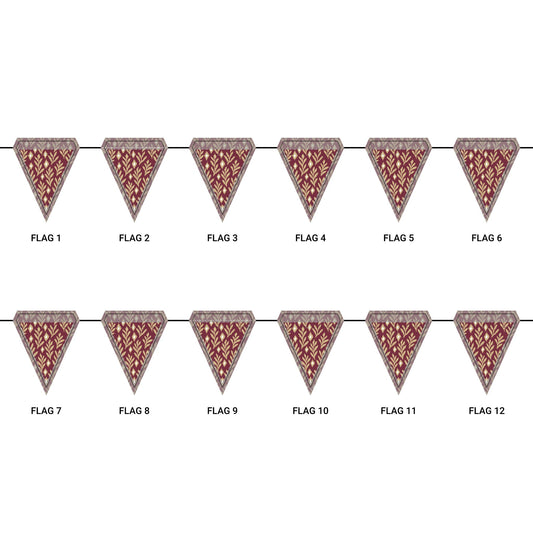 Flag Garland | Tallahassee, Florida | Laurel