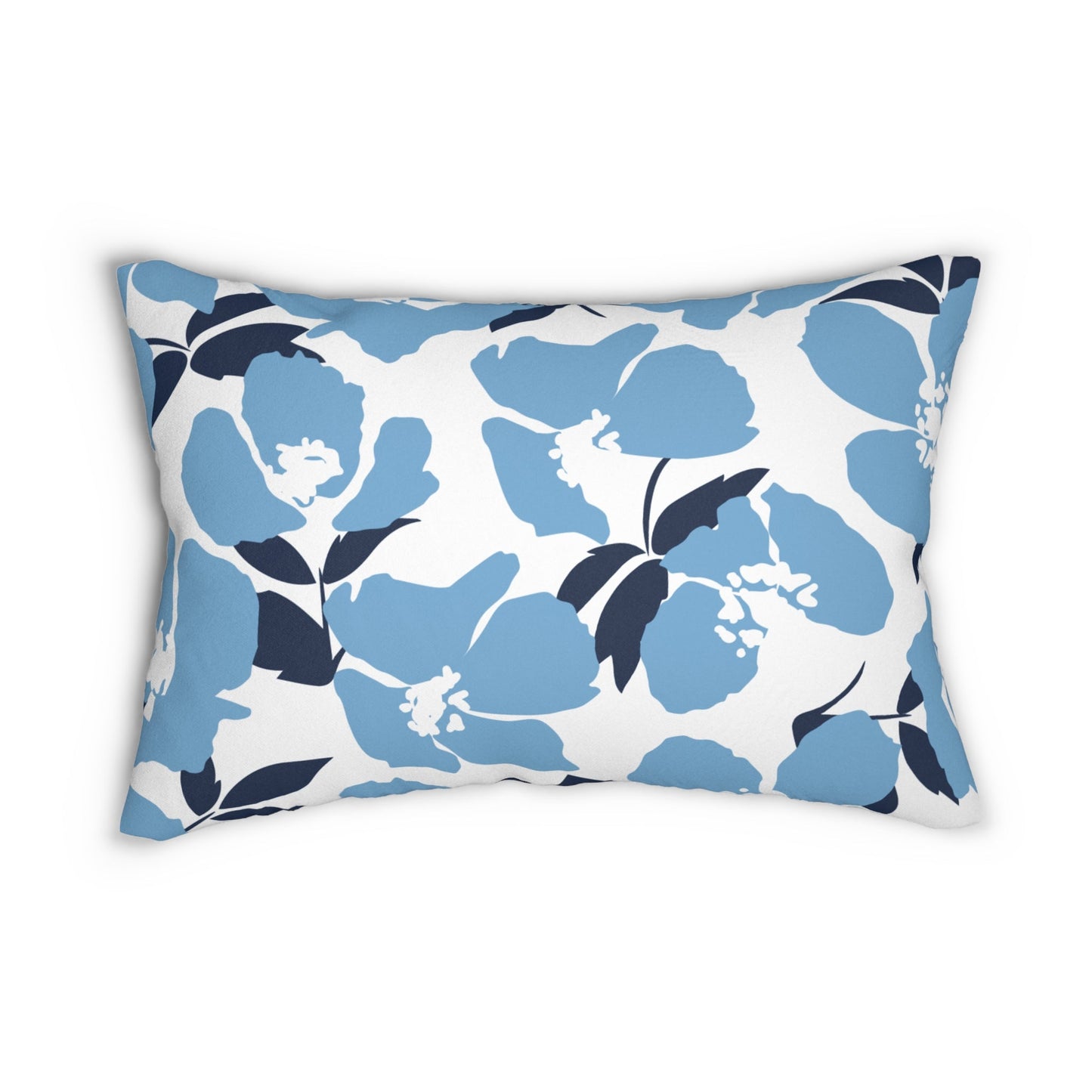 Pillow | Light Blue & White | Poppy
