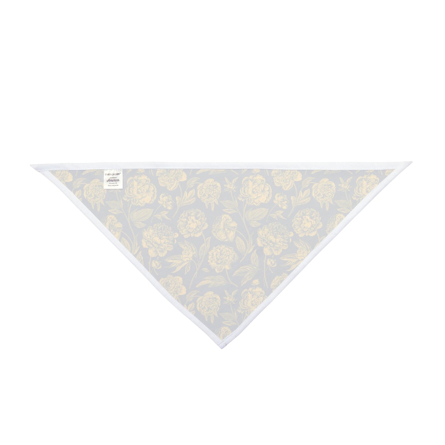 Pet Bandana | Yellow & Blue | Peony