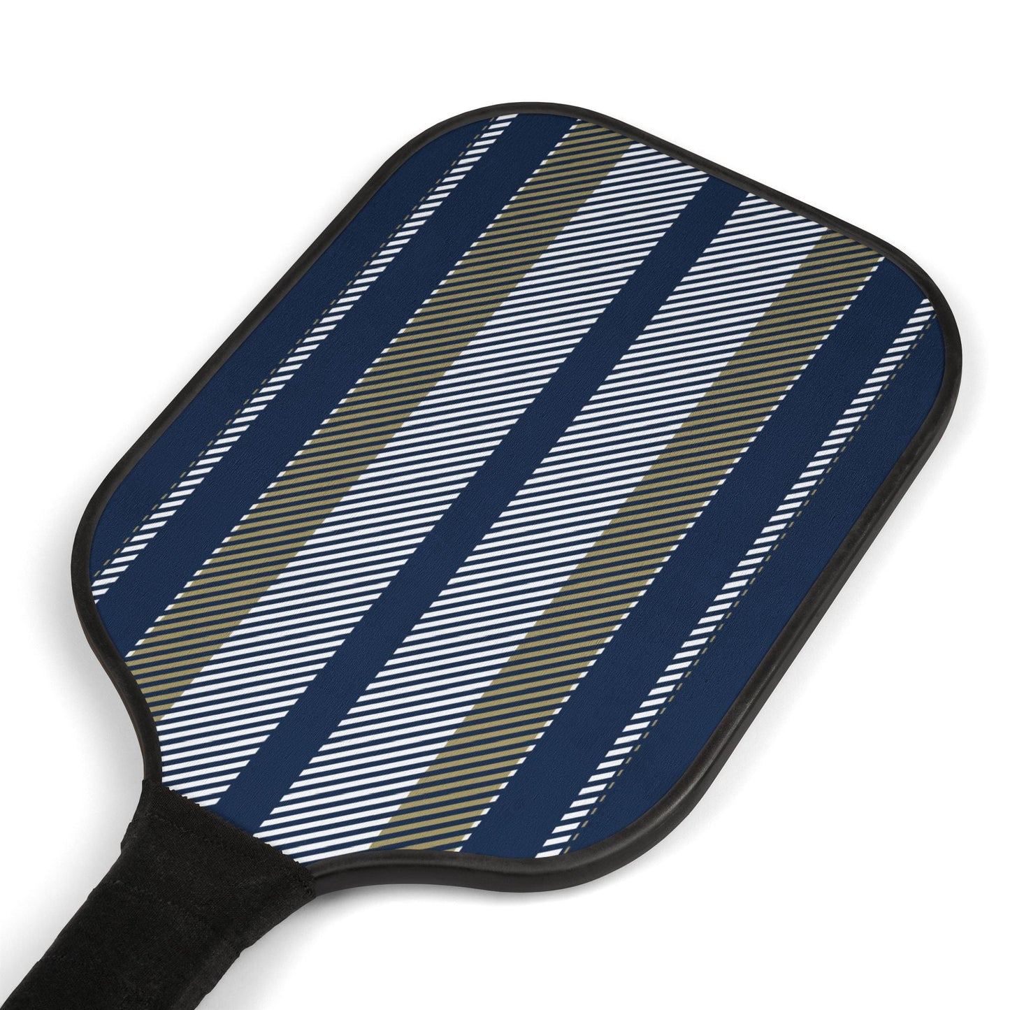 Pickleball Paddle Kit | Blue & Gold | Stripe