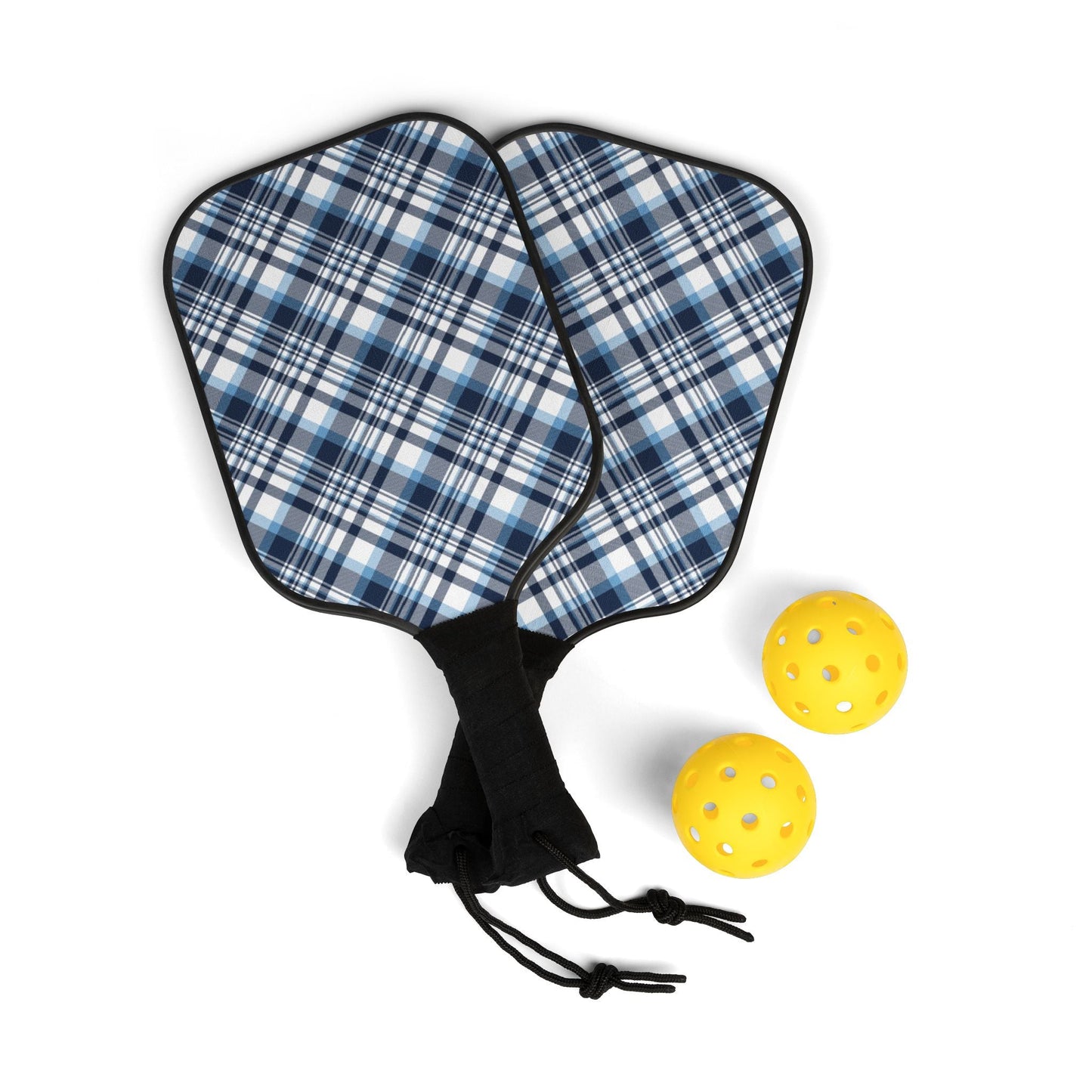 Pickleball Paddle Kit | Light Blue & White | Tartan
