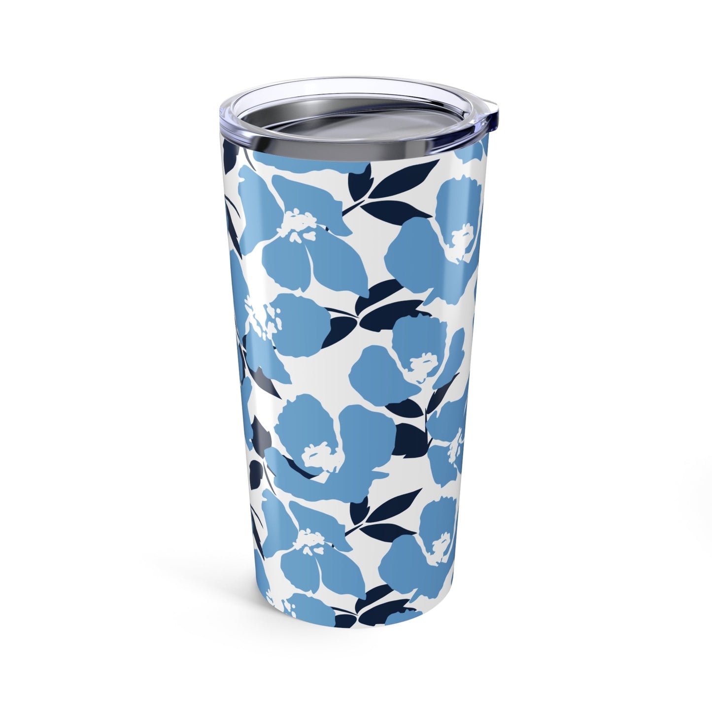Tumbler | Light Blue & White | Poppy