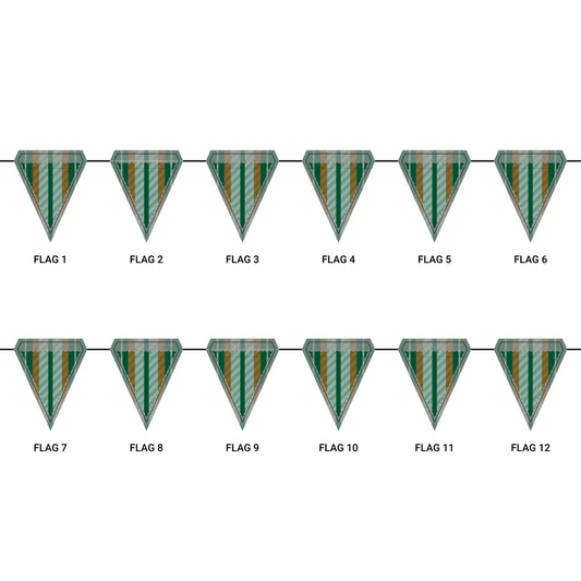Flag Garland | Miami, Florida | Stripe