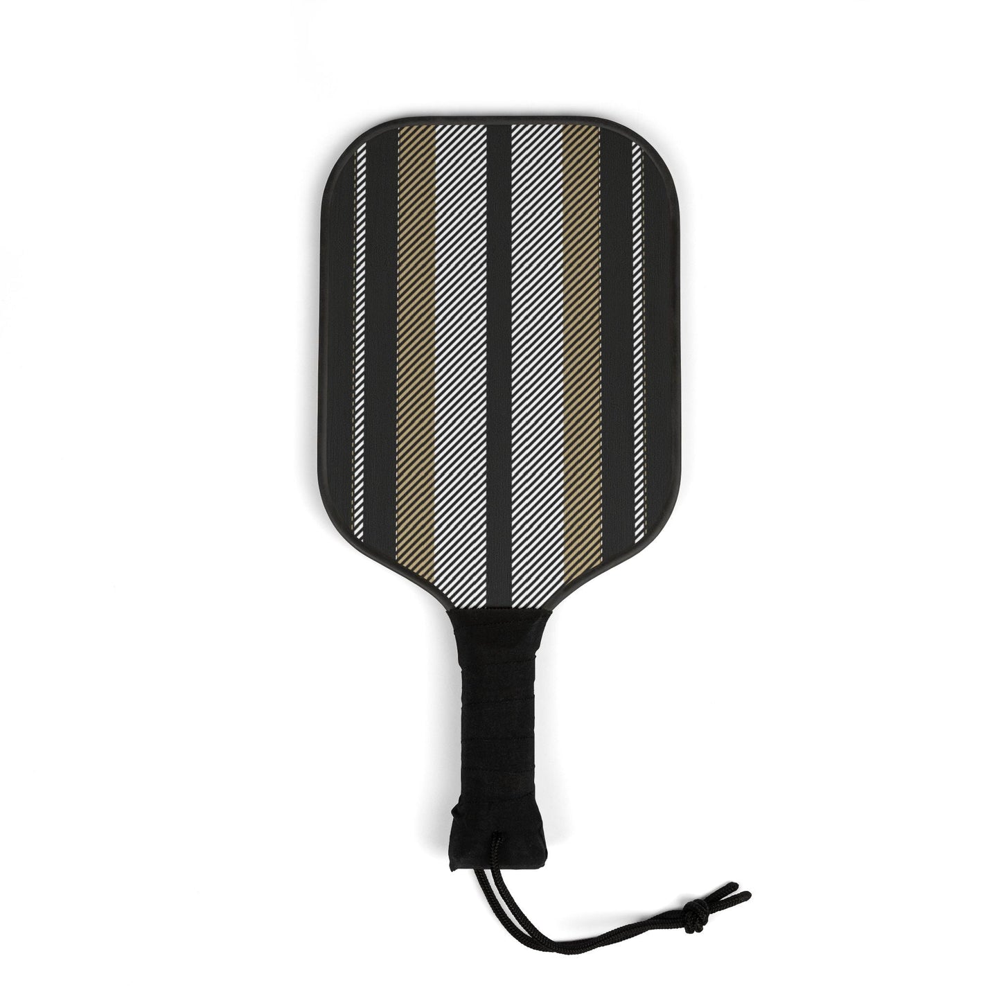 Pickleball Paddle Kit | Black & Gold | Stripe