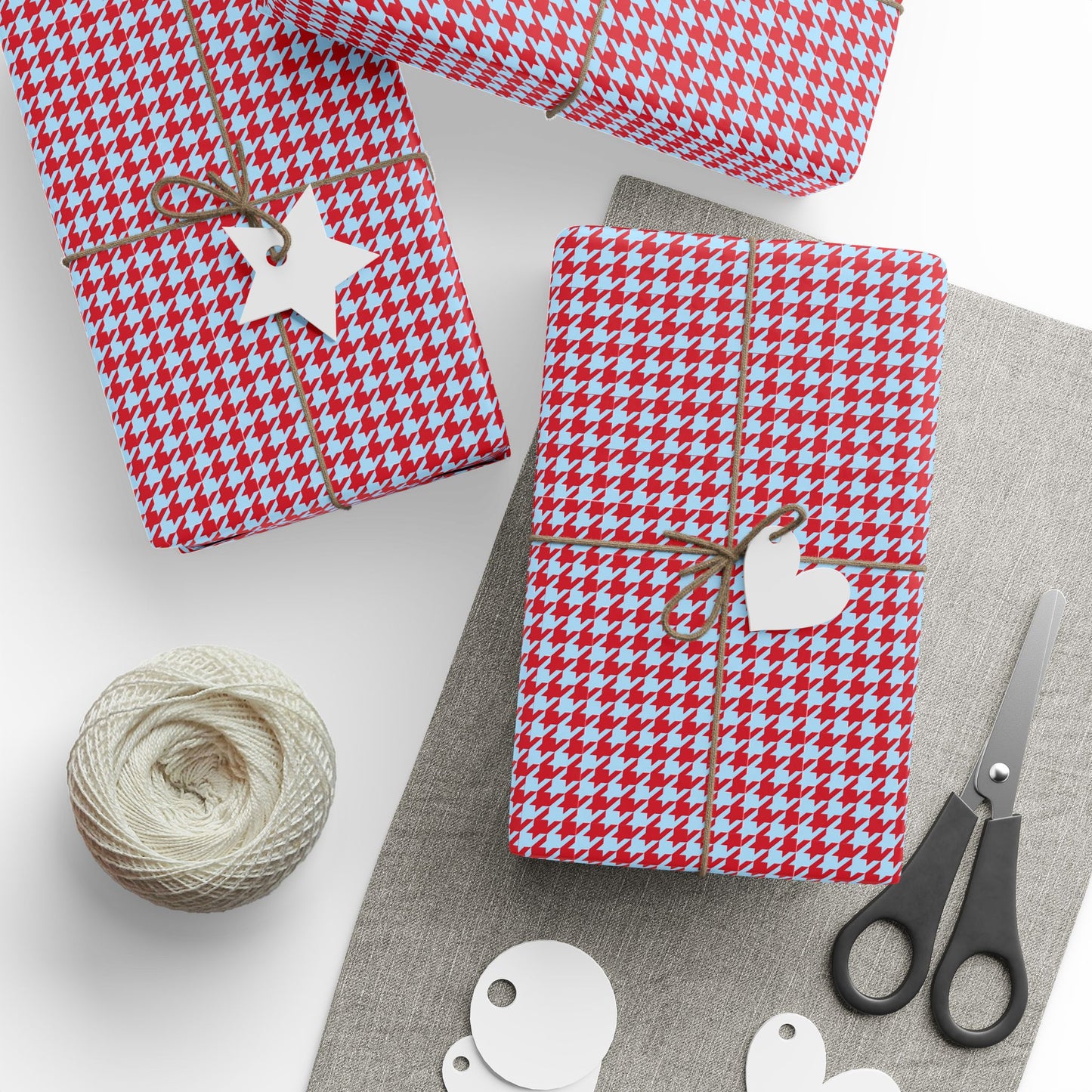 Gift Wrap | Oxford, Mississippi | Houndstooth