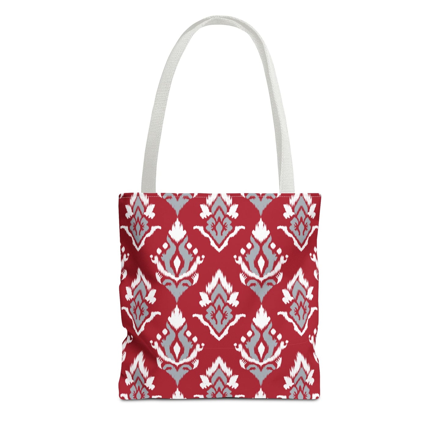 Totes | Red & Gray | Ikat
