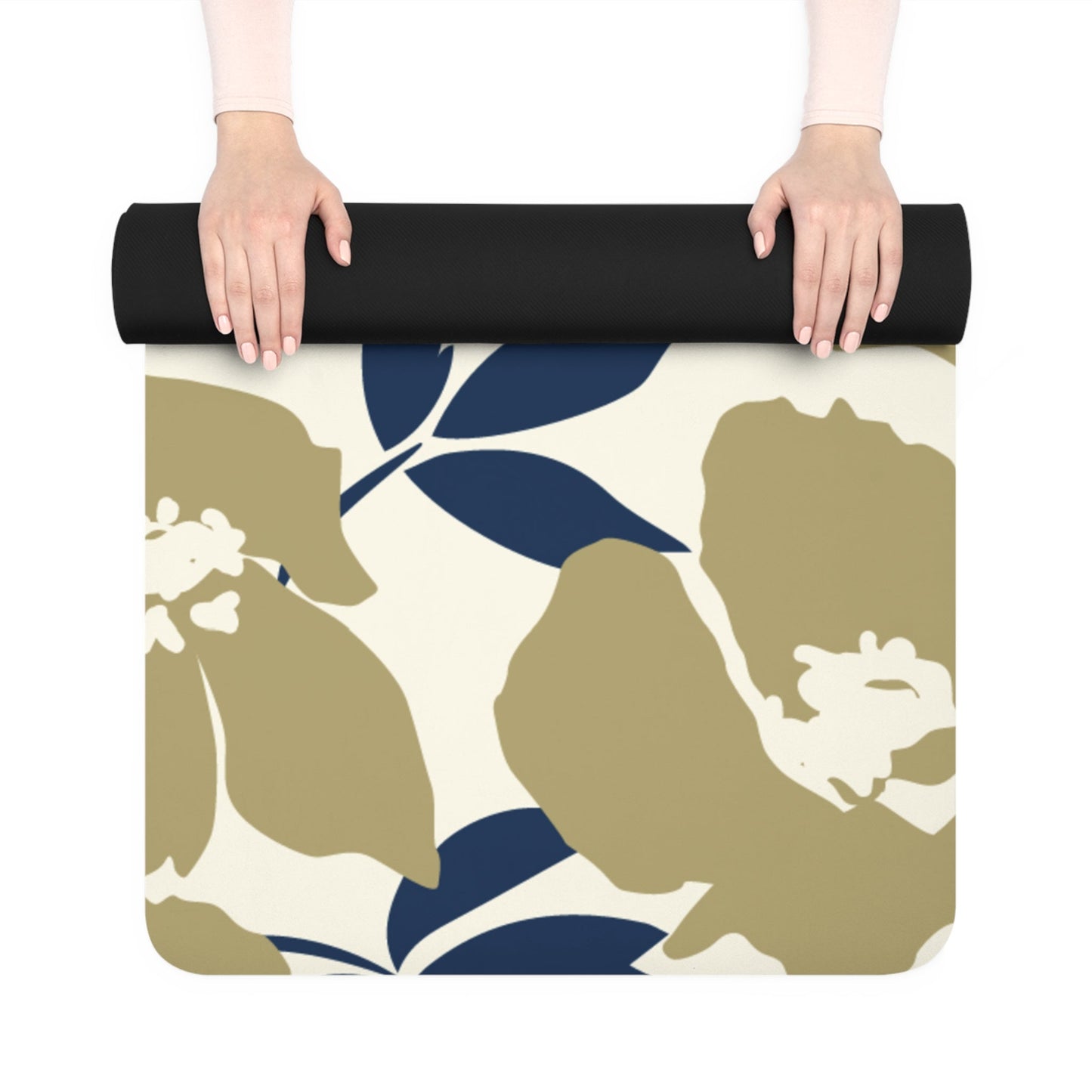 Yoga Mat | Blue & Gold | Poppy