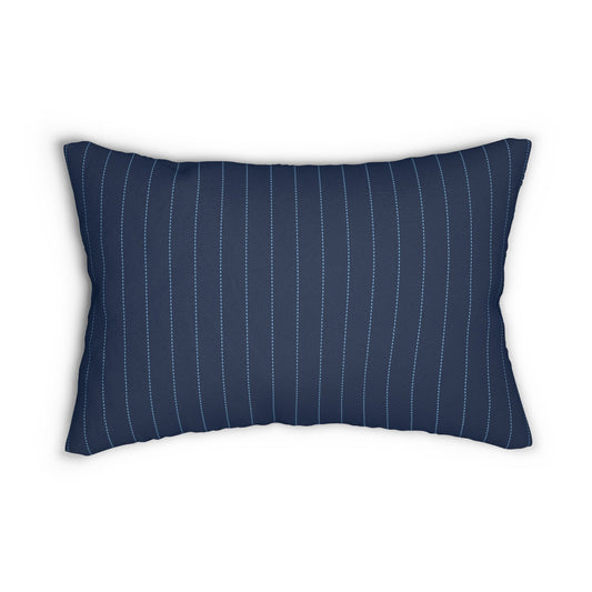 Pillow | Light Blue & White | Pinstripe