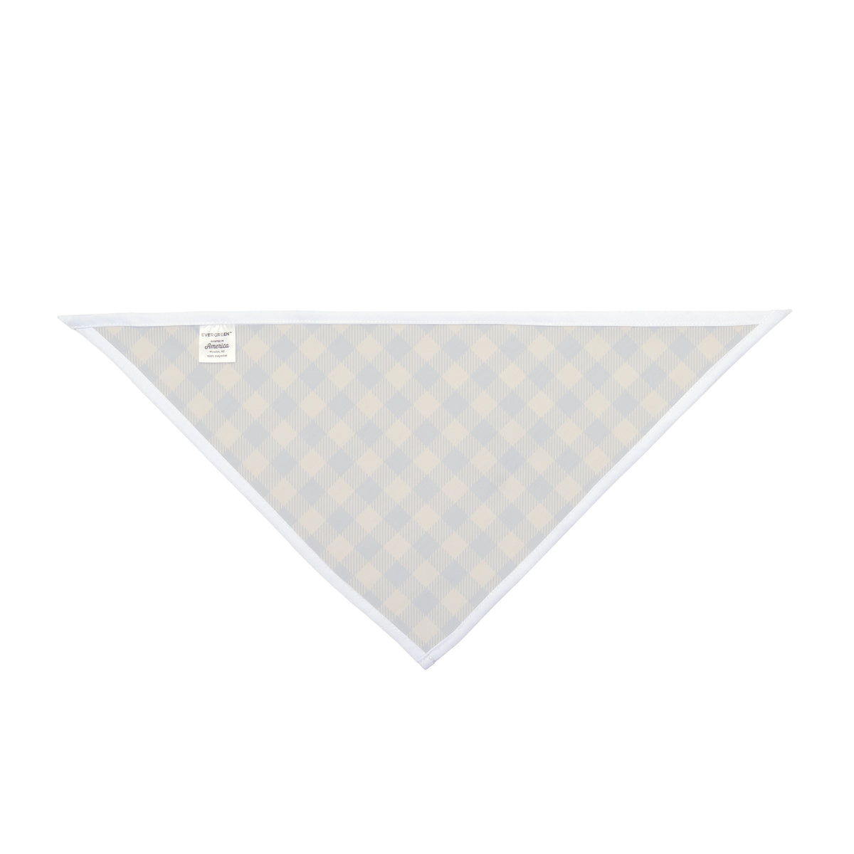 Pet Bandana | Notre Dame, Indiana | Gingham