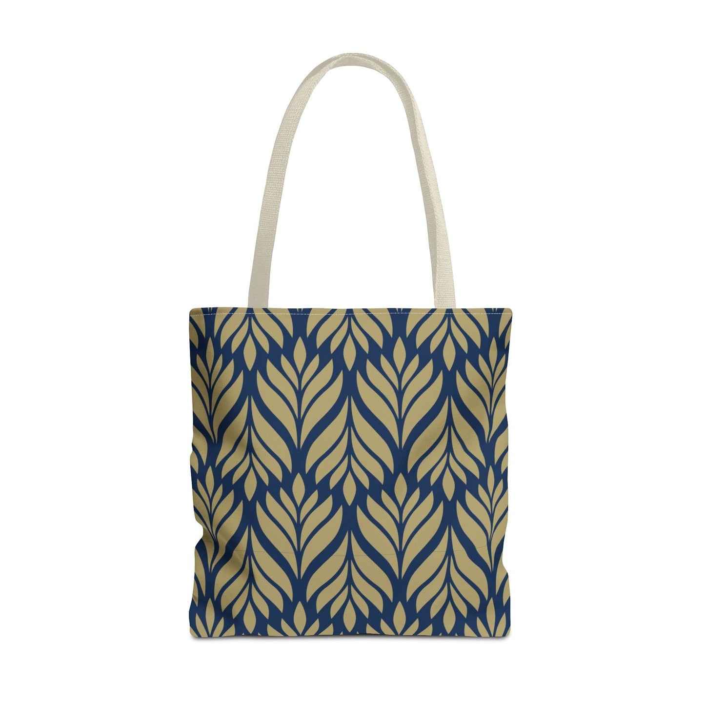 Tote Bag | Blue & Gold | Palm