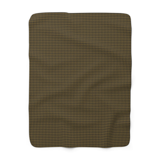 Sherpa Fleece Blanket | Winston Salem, North Carolina | Houndstooth