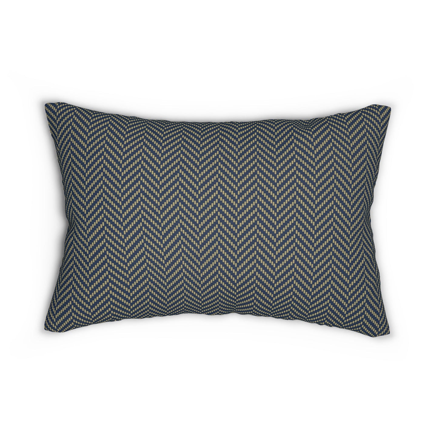 Pillow | Blue & Gold | Herringbone