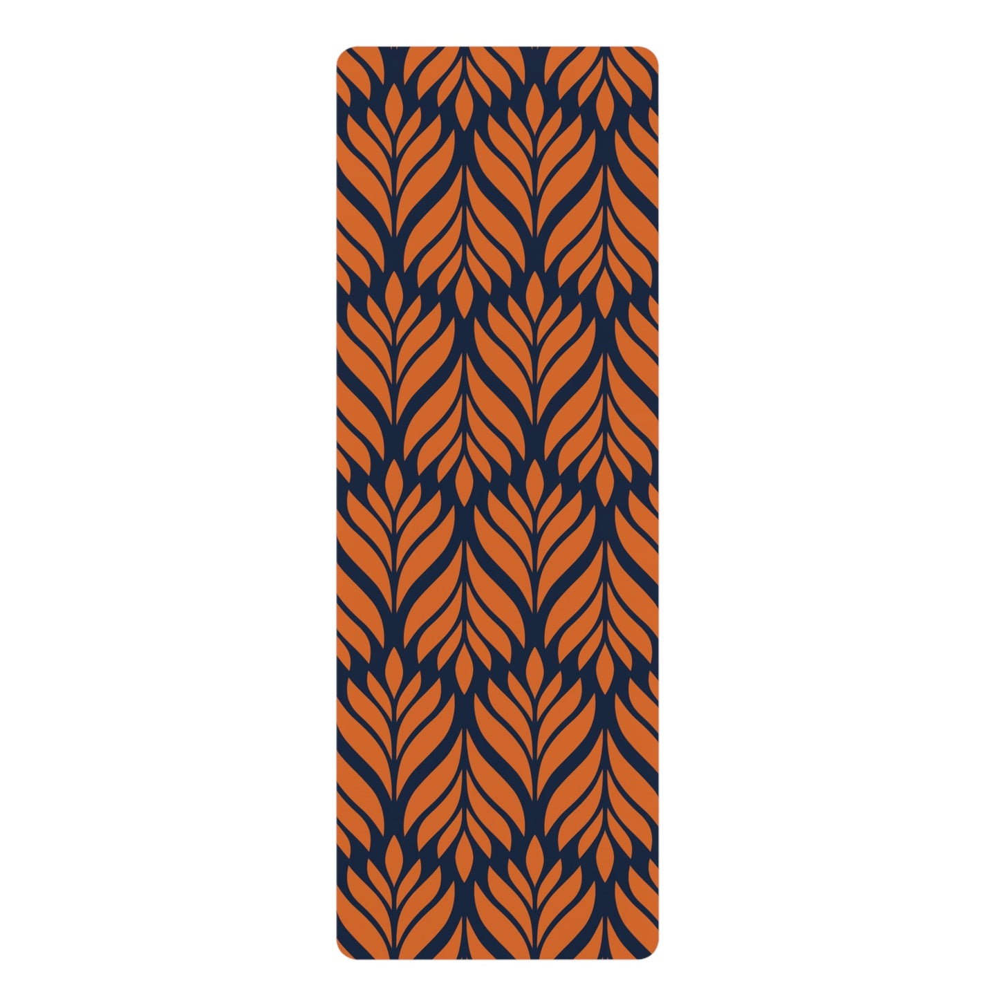 Yoga Mat | Orange & Blue | Palm