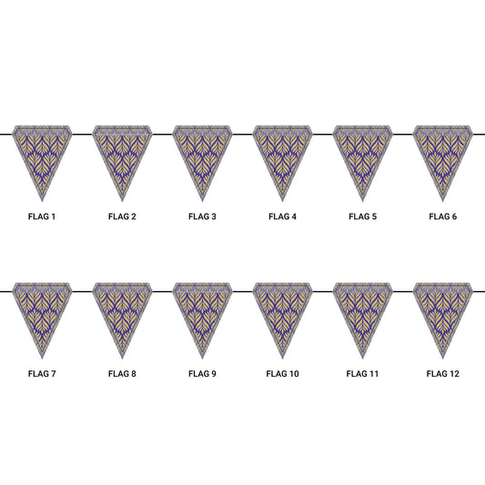 Flag Garland | Harrisonburg, Virginia | Palm