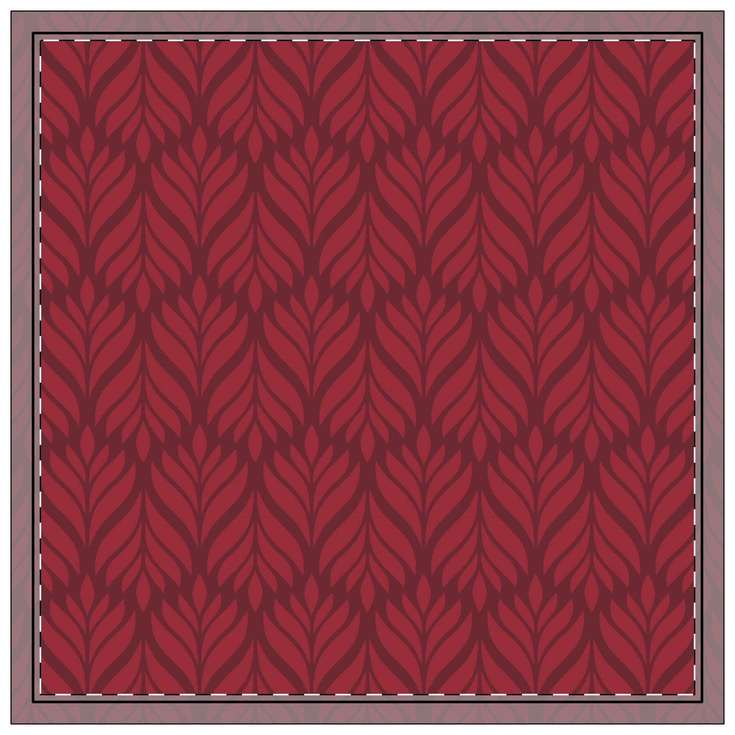 Napkin 4-set | Tuscaloosa, Alabama | Palm