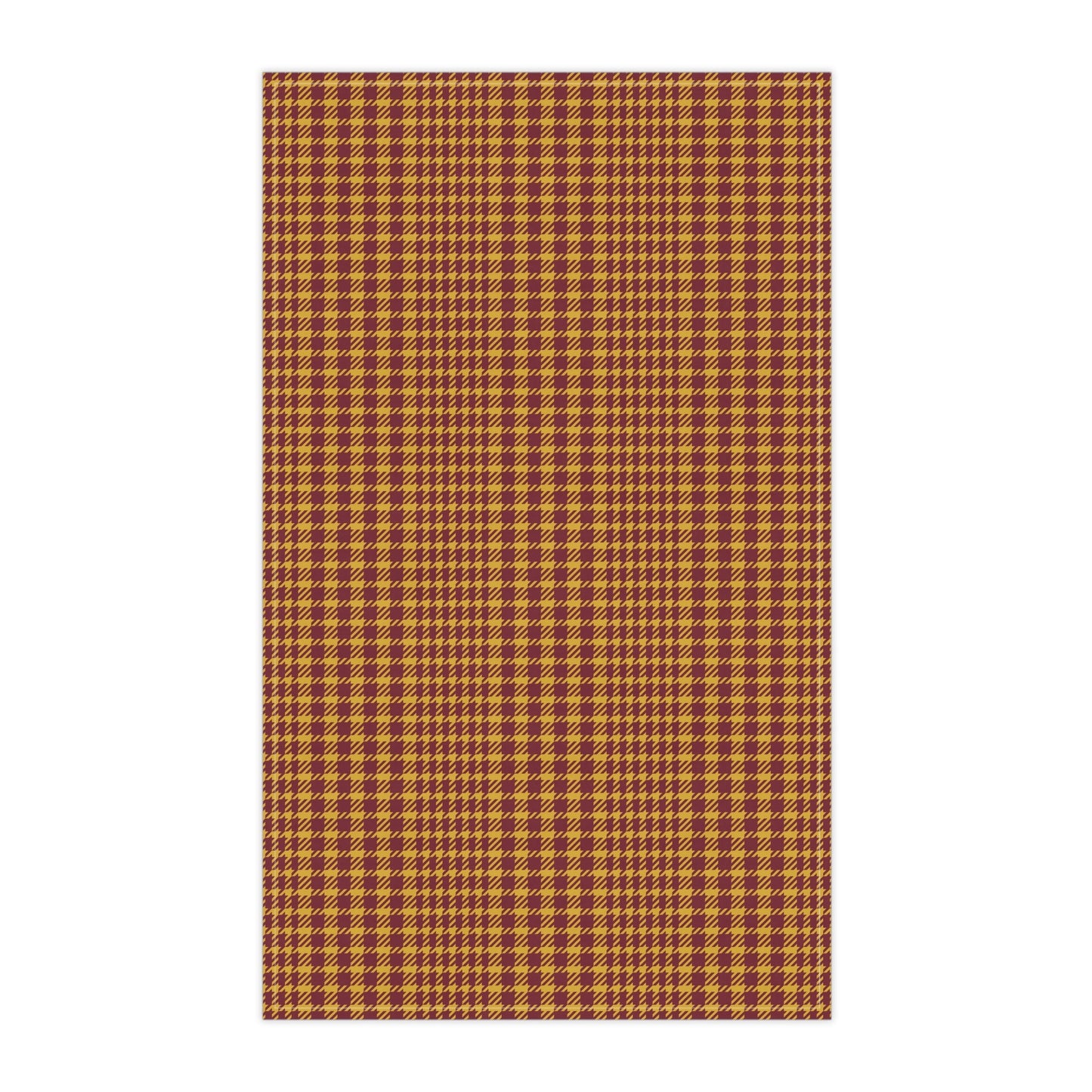 Tea Towels | Red & Yellow | Tweed