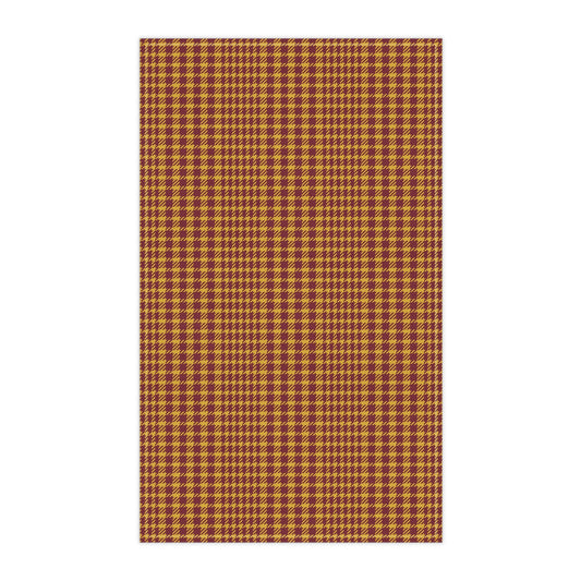 Tea Towels | Red & Yellow | Tweed