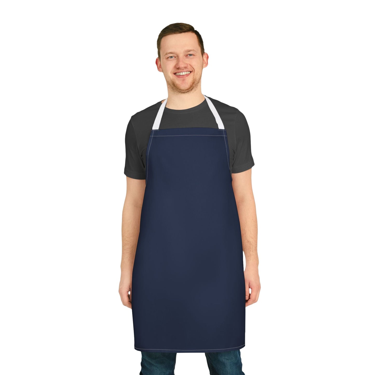 Apron | Orange & Blue | Dark