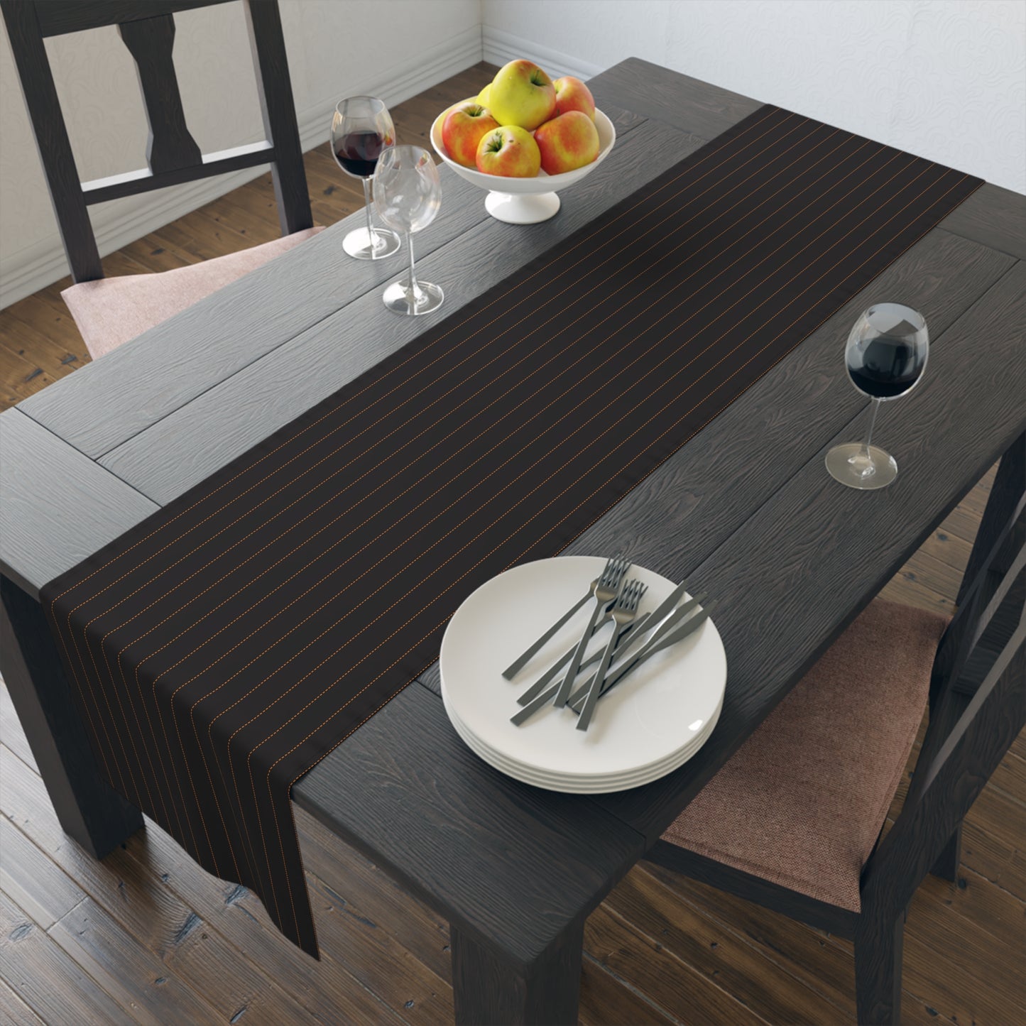 Table Runner | Princeton, New Jersey | Pinstripe