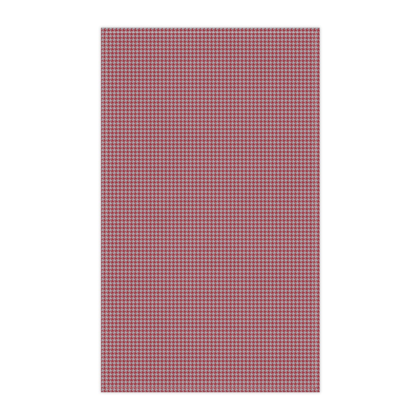 Tea Towels | Red & Gray | Houndstooth