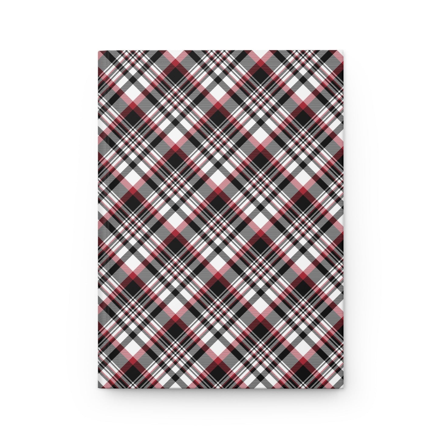 Hardcover Journal | Red & Black | Tartan