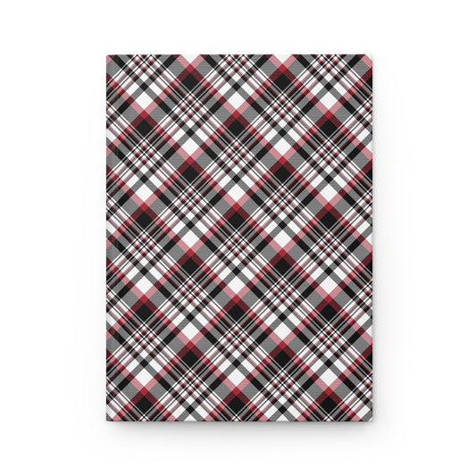 Hardcover Journal | Red & Black | Tartan