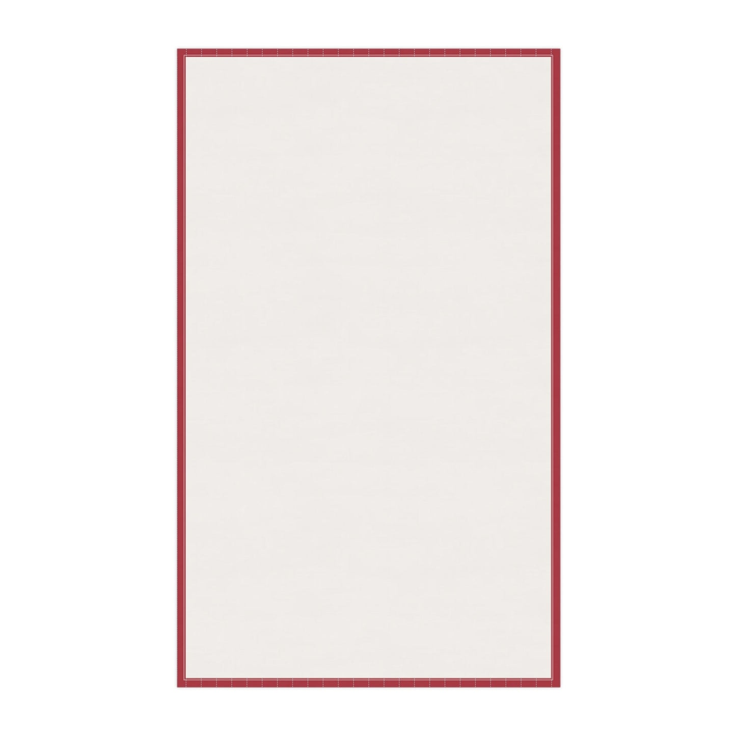 Tea Towels | Red & Gray | Pinstripe