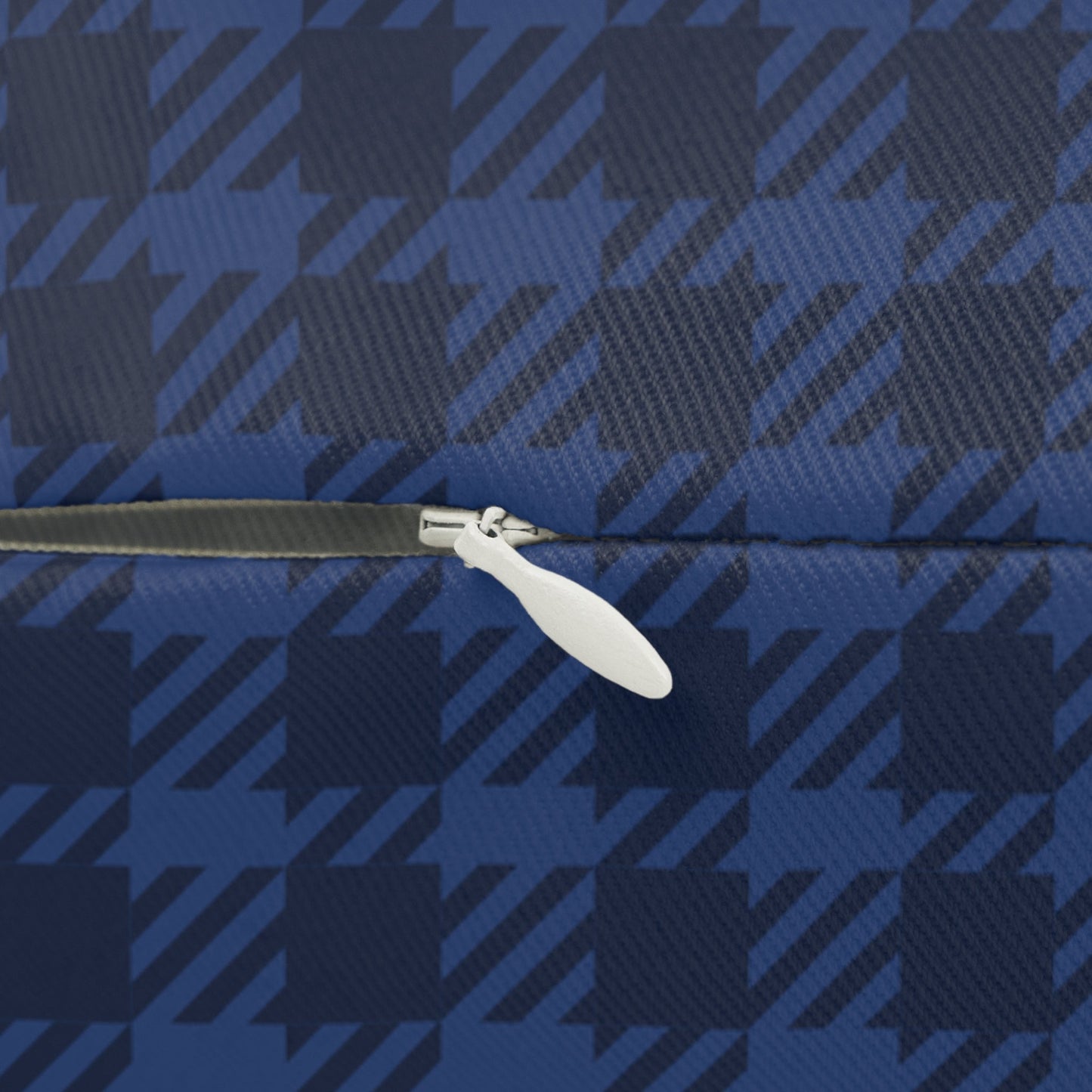 Pillow | Navy & White | Tweed