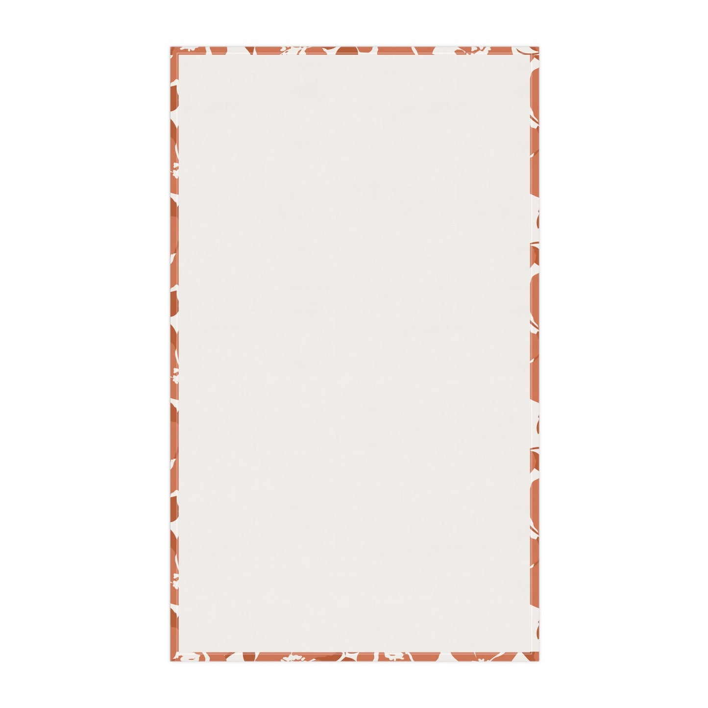 Tea Towels | Dark Orange & White | Poppy
