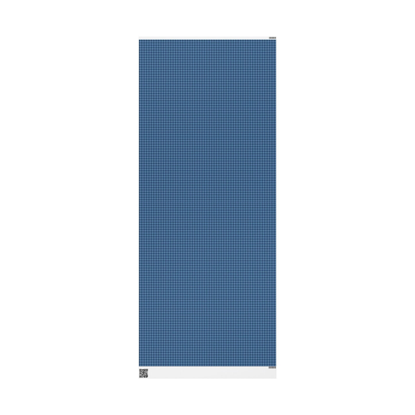 Gift Wrap | Light Blue & White | Houndstooth