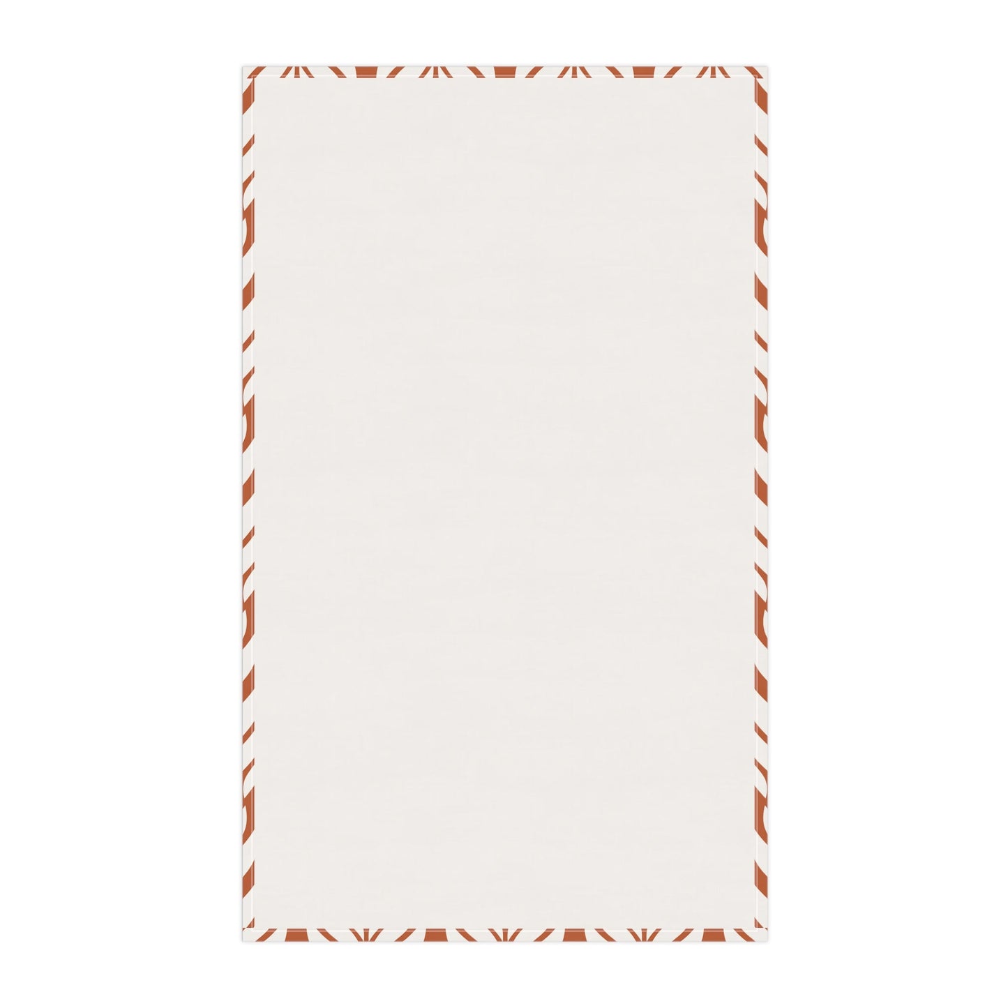 Tea Towels | Dark Orange & White | Palm