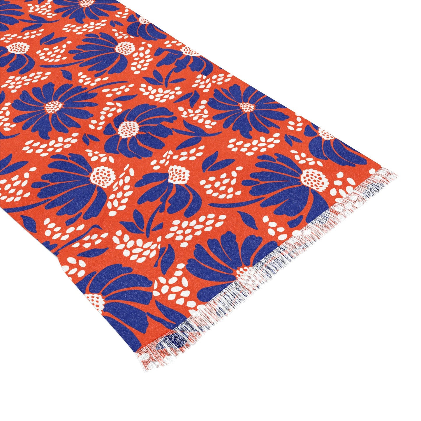 Scarf | Bright Blue & Orange | Bellis