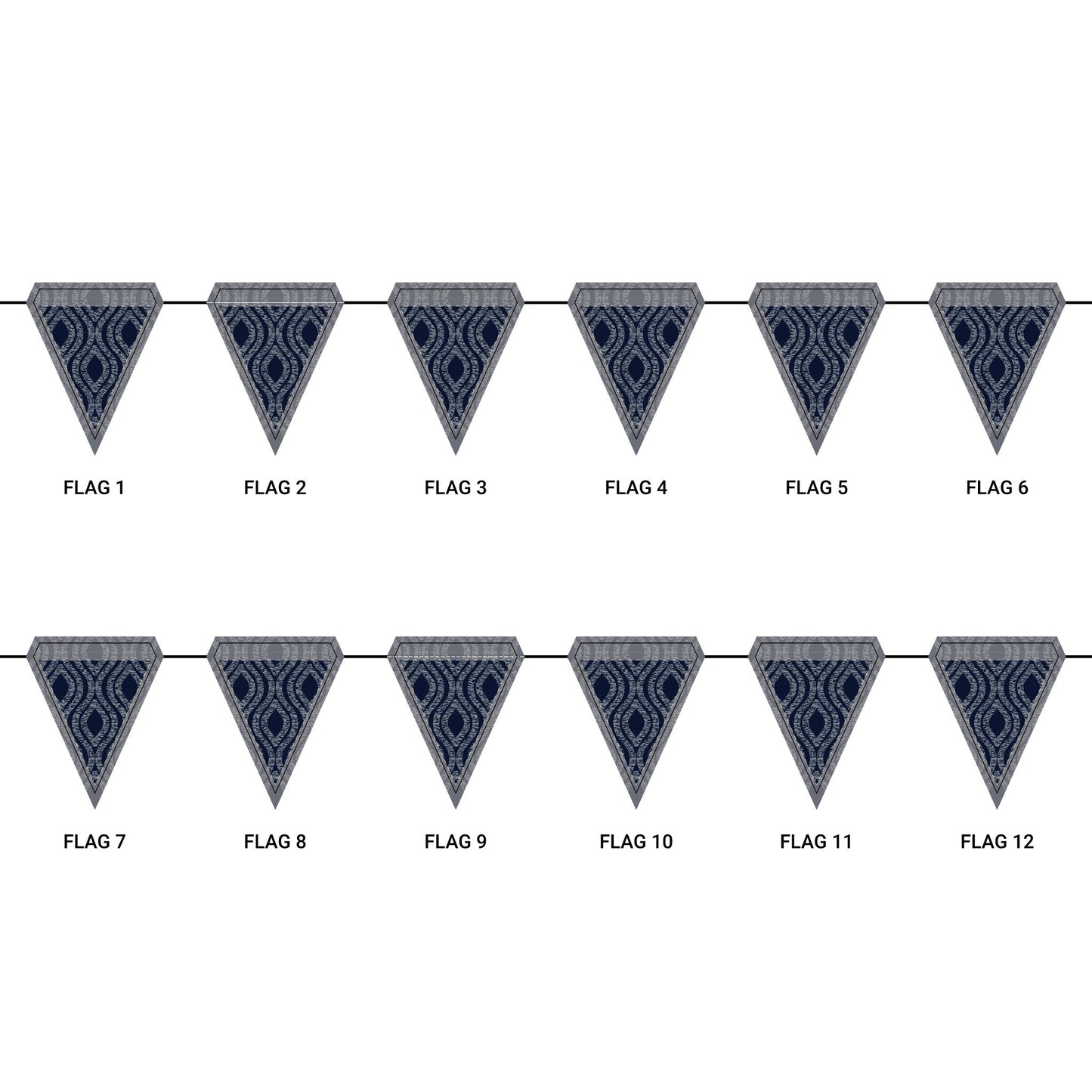 Flag Garland | Storrs, Connecticut | Ogee