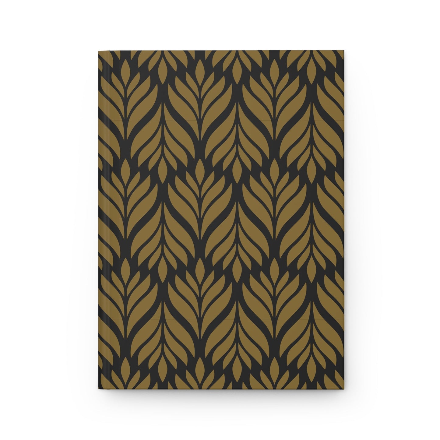 Hardcover Journal | Black & Gold | Palm