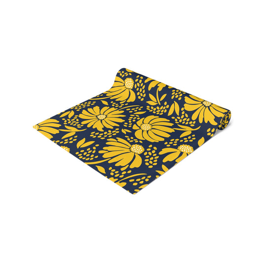 Table Runner | Yellow & Blue | Bellis