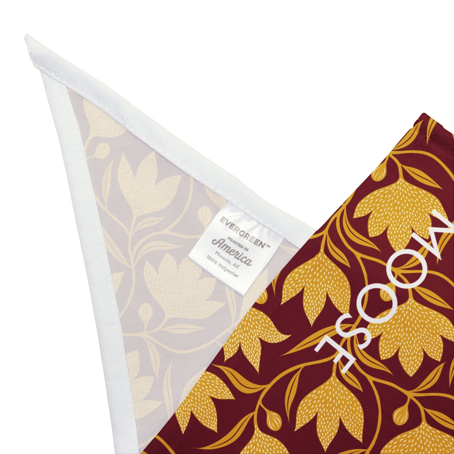 Pet Bandana- Personalized | Red & Yellow | Magnolia