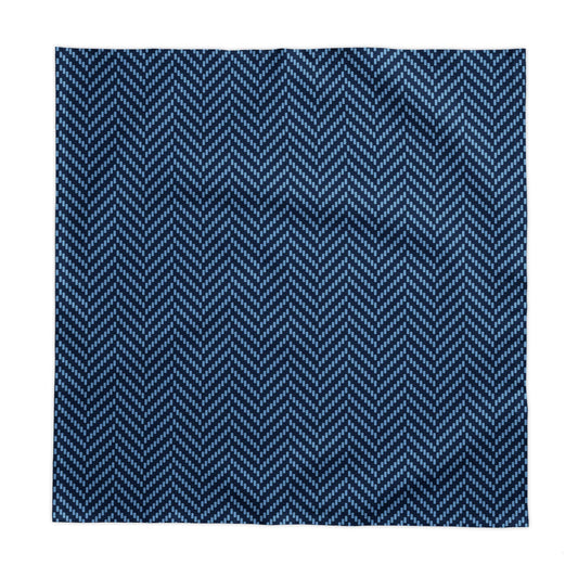 Tablecloth | Light Blue & White | Herringbone
