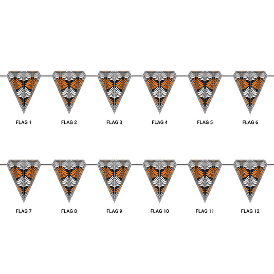 Flag Garland | Princeton, New Jersey | Deco