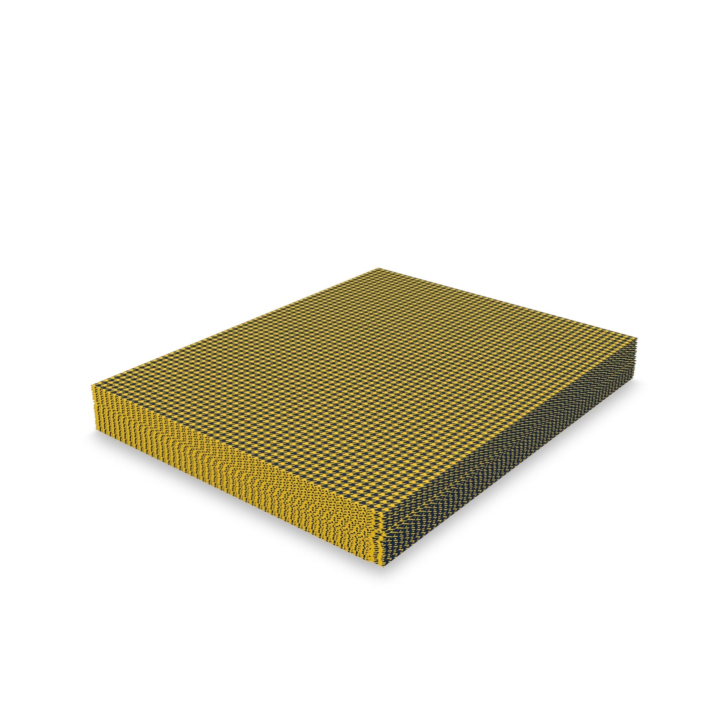 Notecards | Yellow & Blue | Houndstooth